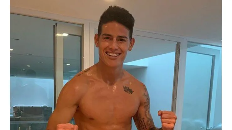 Explosión en las redes: James Rodríguez subió una foto y PSG se la comentó