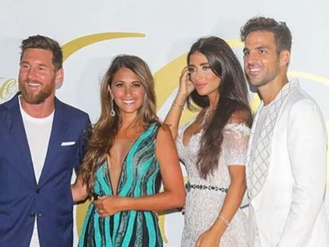 Fabregas subió el posteo más tierno para la mujer de sus sueños y Antonela Roccuzzo le comentó