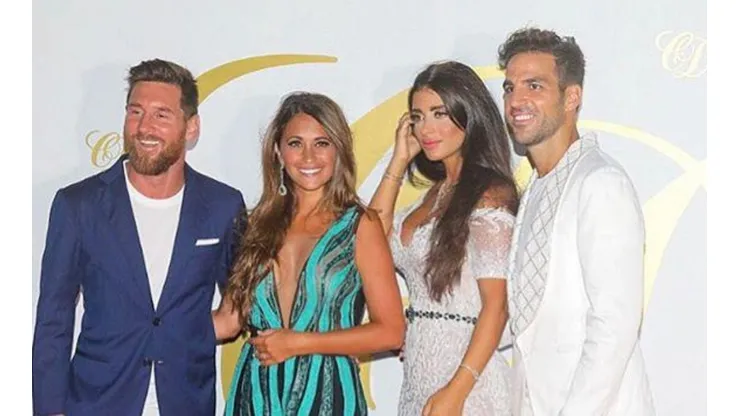 Fabregas subió el posteo más tierno para la mujer de sus sueños y Antonela Roccuzzo le comentó