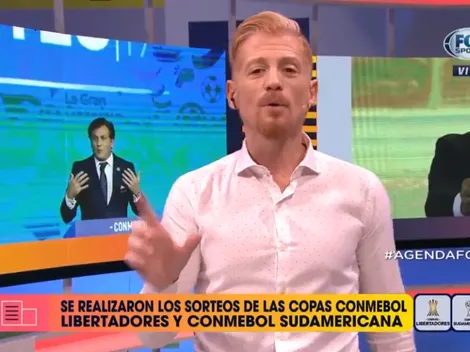 Liberman tiró que "le parece buenísimo que Boca y River no puedan verse las caras en una final"