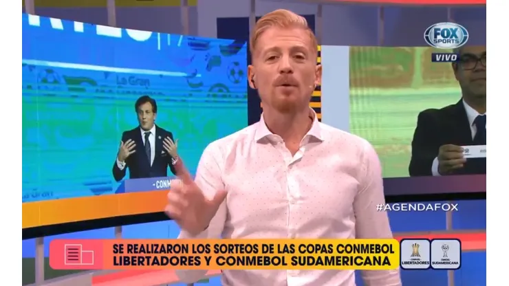 Liberman tiró que "le parece buenísimo que Boca y River no puedan verse las caras en una final"