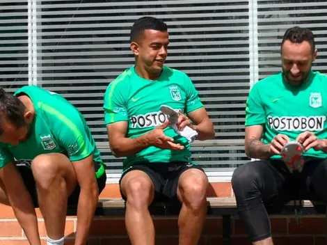 Sorpresa inesperada: David Opsina, presente en el entrenamiento de Atlético Nacional
