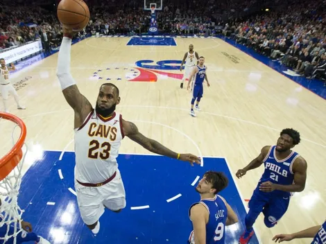 Los Philadelhpia 76ers intentarán cambiar a una de sus estrellas por LeBron James
