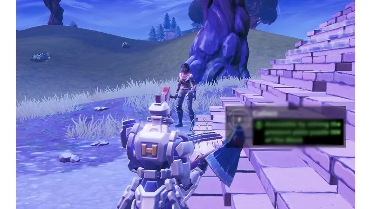 Como resolver el puzzle placa de presión al noroeste del Bloque y conseguir el Fortbyte #82