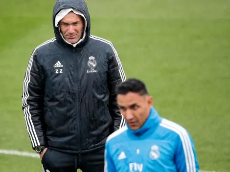 Revelaron cómo le explicó Zidane a Keylor Navas que ya no seguirá en Real Madrid