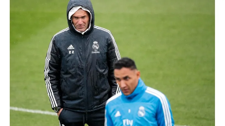 Revelaron cómo le explicó Zidane a Keylor Navas que ya no seguirá en Real Madrid