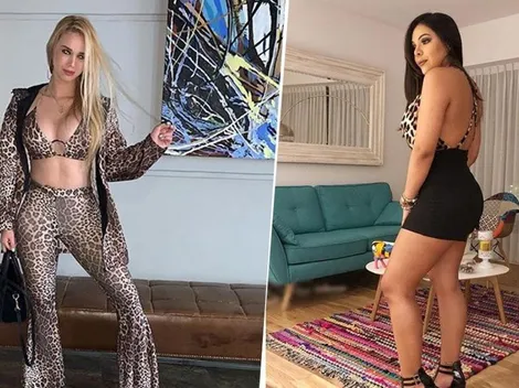 La esposa de Santos Borré subió una foto y la de Armani le preguntó: "Que te estás comiendo por Dios"