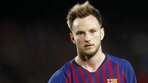 Ivan Rakitic con la camiseta de Barcelona.