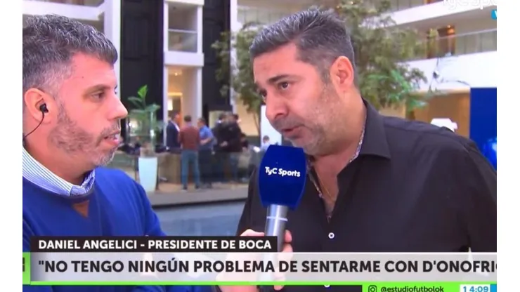 Angelici sobre Acuña: "No vamos a volver a insistir por él"