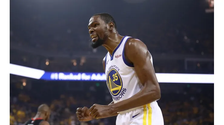Kevin Durant, estrella de los Warriors