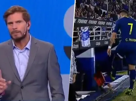 Vignolo vio el berrinche de Pavón cuando Alfaro lo sacó y tiró: "Yo soy Burdisso y lo sanciono"