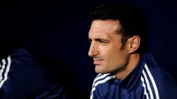 Lionel Scaloni al frente de la Selección Argentina.