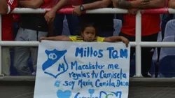 Macalister Silva está buscando a pequeña hincha azul que quiere su camiseta