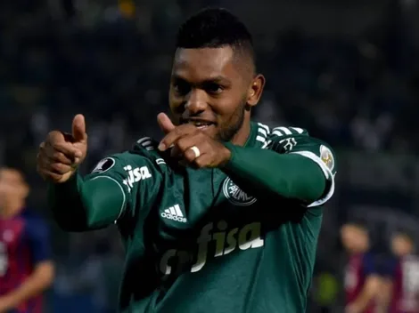 Si el Palmeiras no quiere contar más con él, a Borja lo siguen desde varios clubes de Brasil