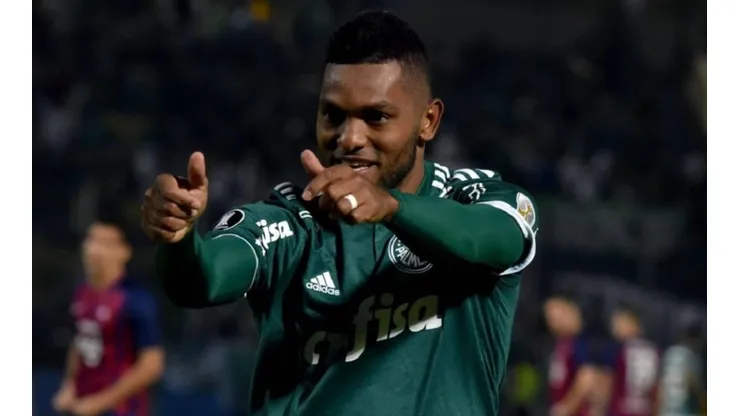 Si el Palmeiras no quiere contar más con él, a Borja lo siguen desde varios clubes de Brasil