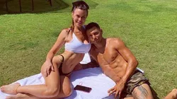 La pareja más picante: Zárate y su mujer le pusieron like a una publicación burlándose de Vélez