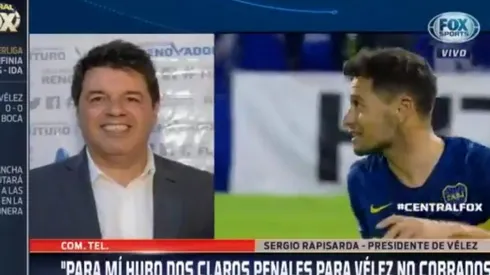 Presidente de Vélez: "Si a Zárate le cayó mal el recibimiento, corre por cuenta de él"