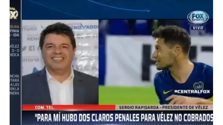 Presidente de Vélez: "Si a Zárate le cayó mal el recibimiento, corre por cuenta de él"