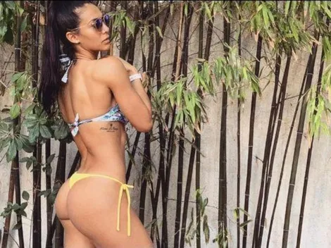 La mujer de Ocampos subió una foto al espejo en ropa interior y él le escribió: "Mi amor"