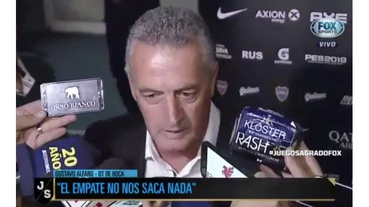 Alfaro le pegó duro a los hinchas de Vélez por cantar contra Zárate encima del Himno