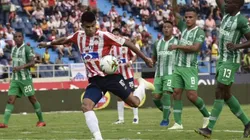 Junior vs Atlético Nacional, en el estadio Metropolitano de Barranquilla.