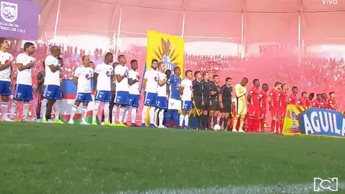 América vs Millonarios, en el estadio Pascual Guerrero.