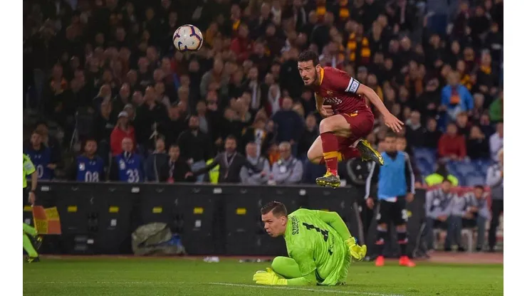 Gol de Florenzi a Juventus. (Foto: Roma)