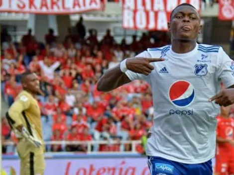 Con 9 jugadores y un lesionado, Millonarios derrotó en Cali a América