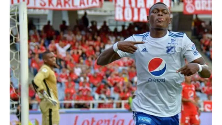 Con 9 jugadores y un lesionado, Millonarios derrotó en Cali a América