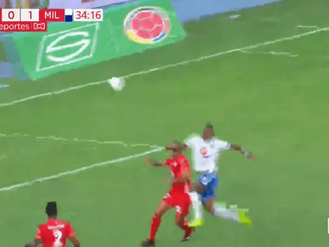 Violento cabezazo de González Lasso y Millos ya le gana a América en Cali