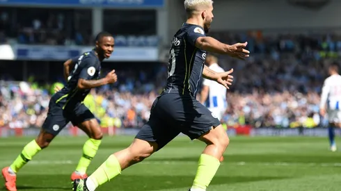 Superminuto: Brighton asustó a todo Manchester City, pero Kun Agüero pidió calma