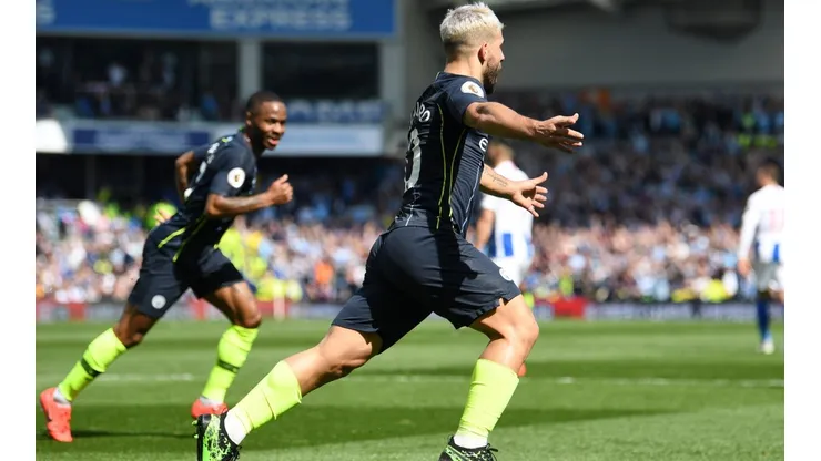 Superminuto: Brighton asustó a todo Manchester City, pero Kun Agüero pidió calma