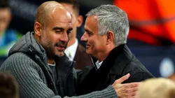 Guardiola y Mourinho, frente a frente.