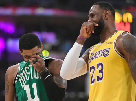 El arma secreta de LeBron para convencer a Kyrie Irving de firmar con los Lakers