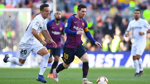 Messi fue clave para el 1-0 del Barcelona.