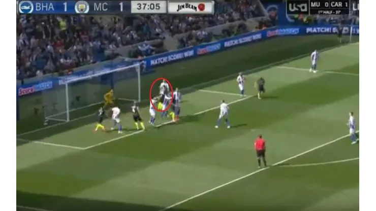 Laporte anotó de cabeza lo que puede ser el gol del campeonato para el City
