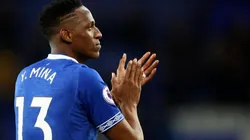 Yerry Mina, jugador del Everton de Inglaterra.