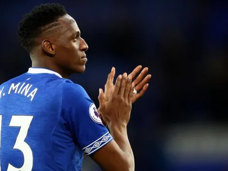 Yerry Mina volvió a la acción y lo festejó en Instagram