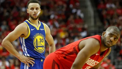 Stephen Curry contra Chris Paul