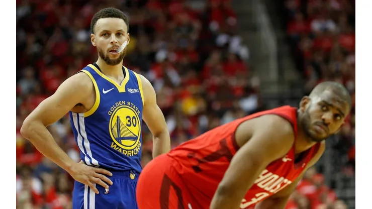 Stephen Curry contra Chris Paul