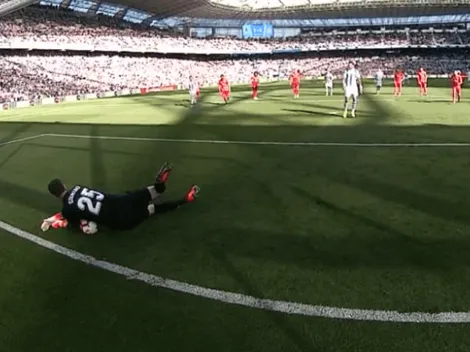 Le saca ventaja a Keylor: Courtois salvó al Real Madrid tapando un penal