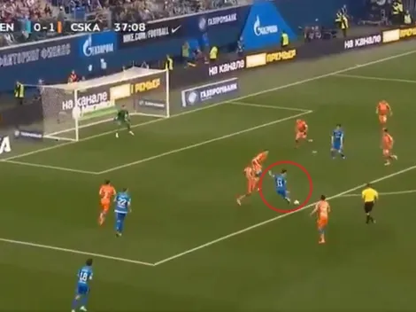 Mirá dónde la puso Driussi: pase a Dzyuba, devolución de taco y golazo al ángulo