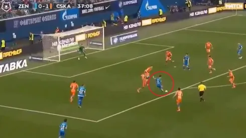 Mirá dónde la puso Driussi: pase a Dzyuba, devolución de taco y golazo al ángulo