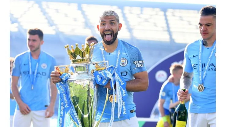 Sergio Agüero, delantero de Manchester City.