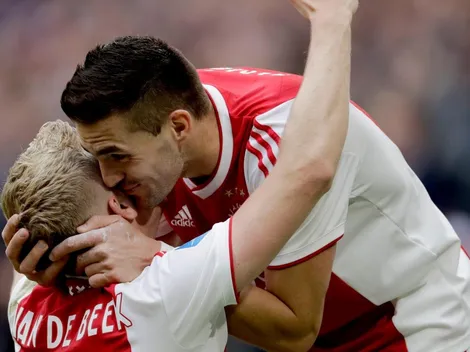 Ajax se recuperó de la eliminación en Champions y es casi campeón