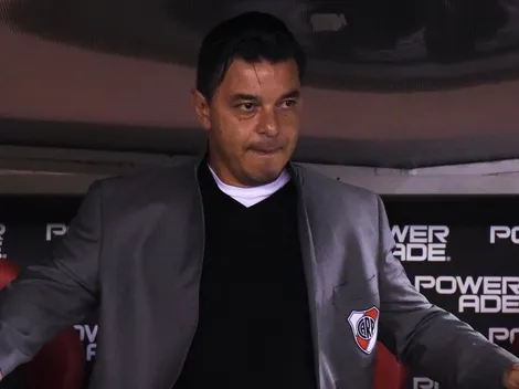 Luego del grosero error, Gallardo salió a bancar a muerte a Armani