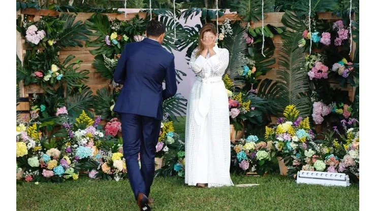 Así le propuso matrimonio Matías Mier a Melissa Martínez.
