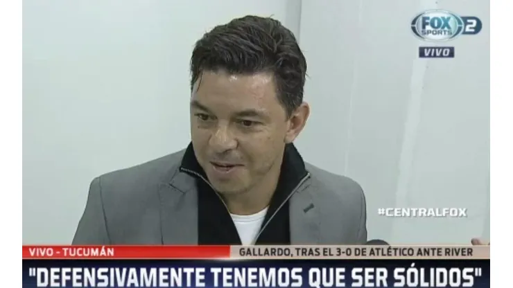 Gallardo sobre el sorteo de la Libertadores: "Más difícil que el año pasado no creo que haya"