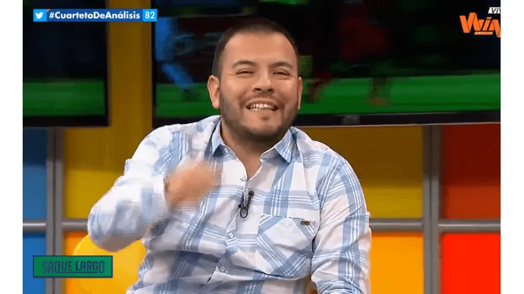 Daniel Pérez, periodista de WIN Sports.