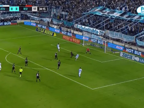 Atlético Tucumán hizo una pared hermosa y Barbona le rompió el arco a Armani